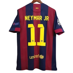 14-15 Barcelona Retro Neymar printed football shirt