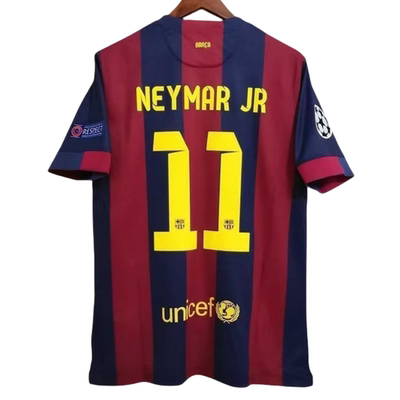 14-15 Barcelona Retro Neymar printed football shirt