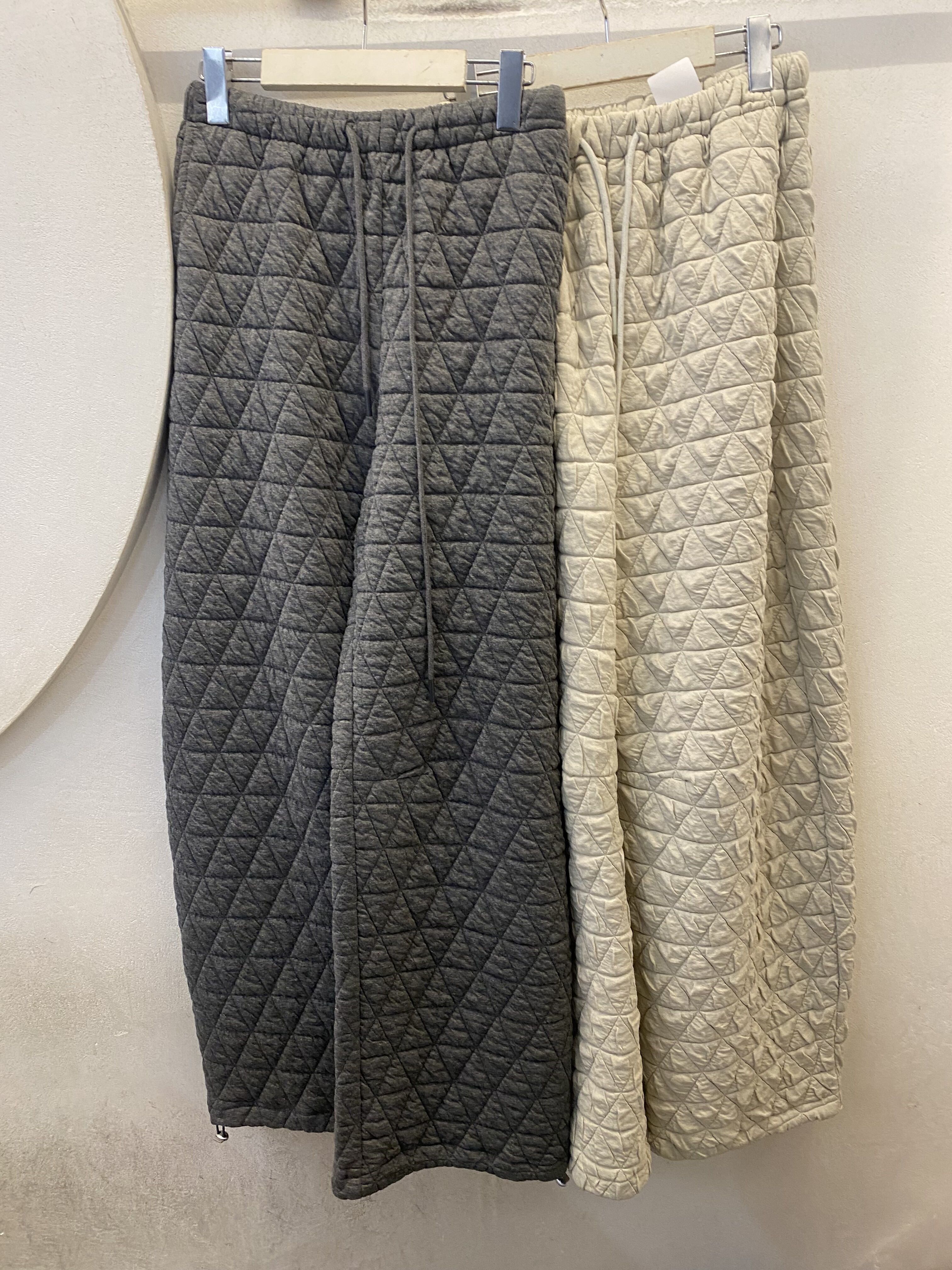 Britain韩国进口2025秋冬新款时尚百搭松紧腰抽绳宽松休闲长裤女