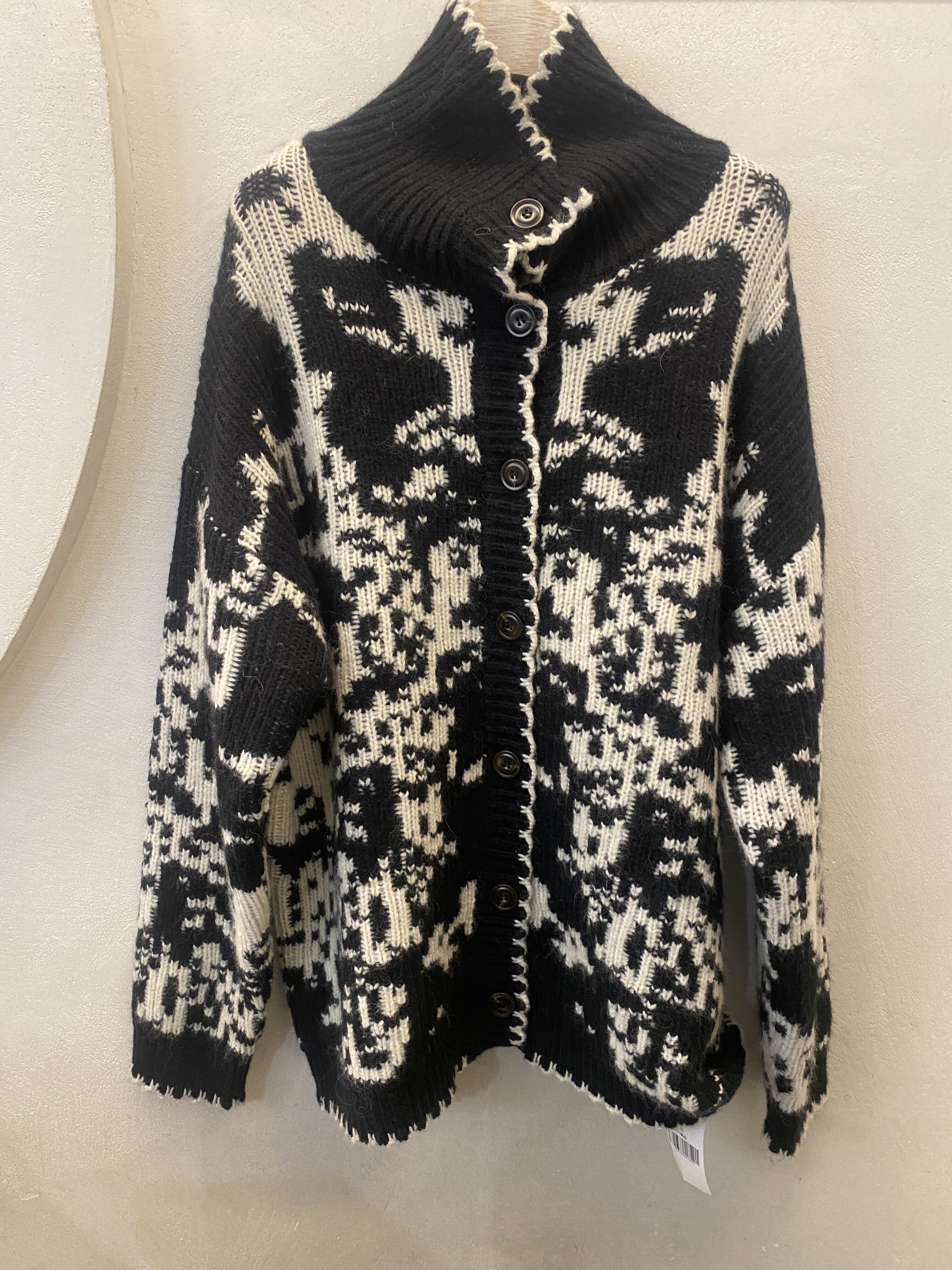 benefit韩国进口2025秋冬新款百搭显瘦圆领长袖针织开衫女