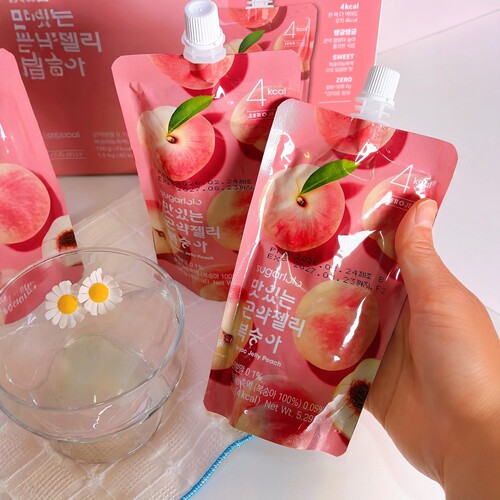 韩国Sugarlolo果味低卡蒟蒻果冻