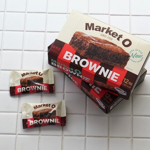 韩国进口好丽友巧克力布朗尼蛋糕