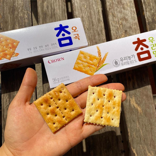 克丽安麦香奶盐苏打饼干无蔗糖