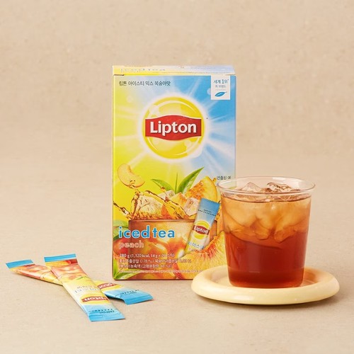 水蜜桃柠檬冰红茶立顿韩国进口