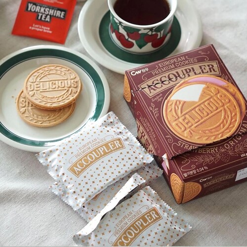 韩国cw青右双味法式薄饼鸡蛋蛋卷