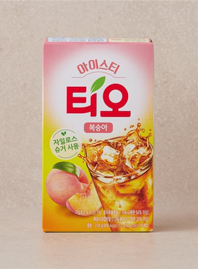 东西TIO韩国进口速溶冰红茶水蜜桃柠檬青苹果味解暑饮料夏日清爽