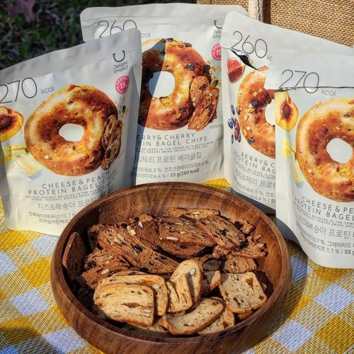 韩国进口贝果面包饼干