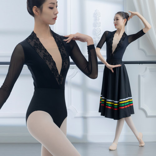 舞宴2025春秋新款芭蕾舞连三角裤