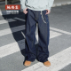 宽松直筒休闲长裤 极路客26春夏新款 潮流工装 男女款 复古赤耳牛仔裤
