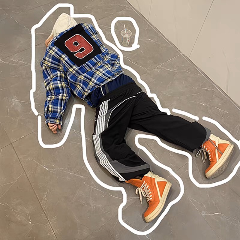 GRAILZ美式潮牌冬季加厚衬衫外套