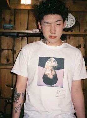 MerryWannaBe MWB capper同款自拍人像别容貌焦虑标语美式短袖T恤