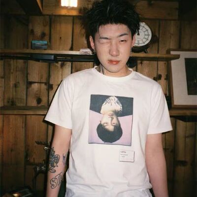 capper同款自拍人像美式短袖T恤