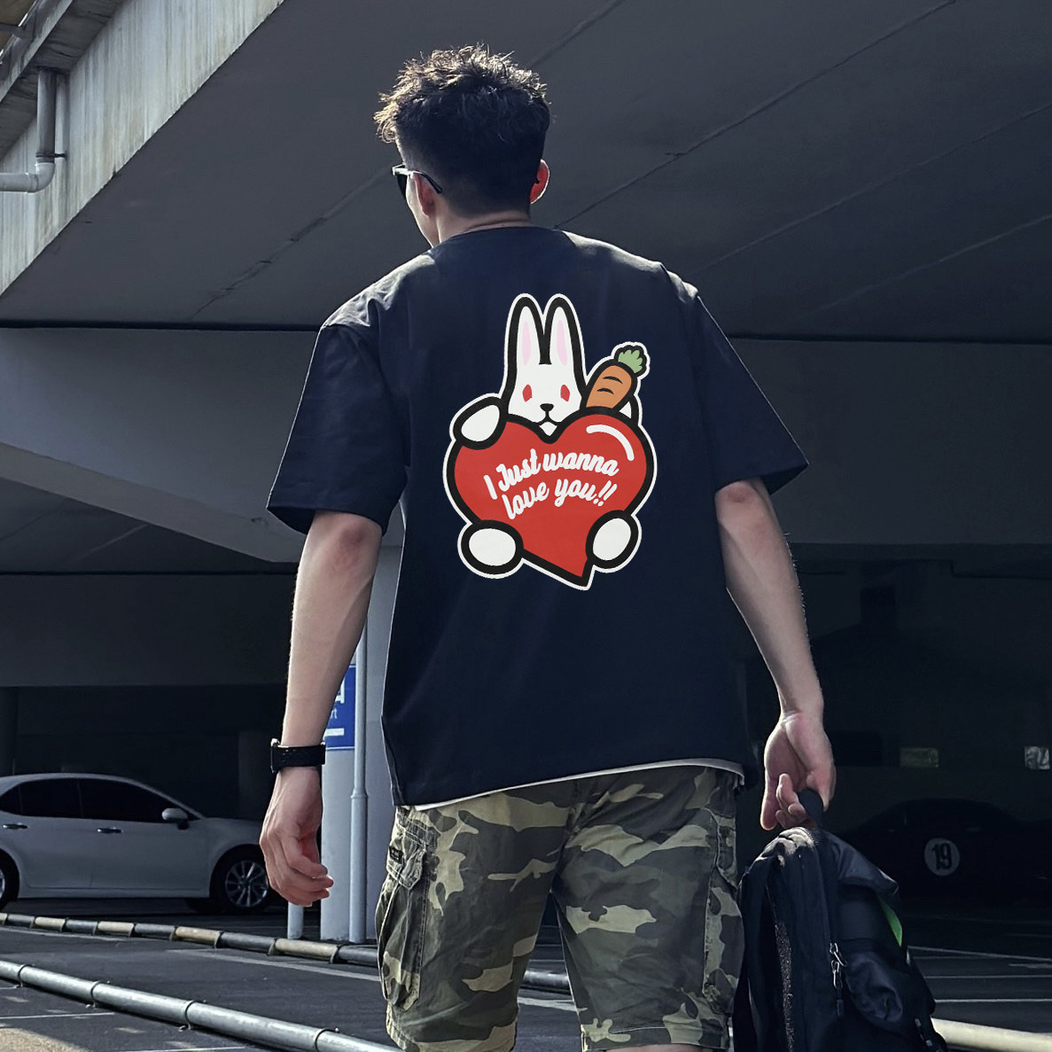 #FR2 I Just Wanna Love You T-shirt 美式复古短袖T恤