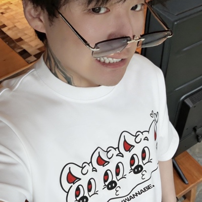 MWB亲亲小猪Capper同款短袖T恤