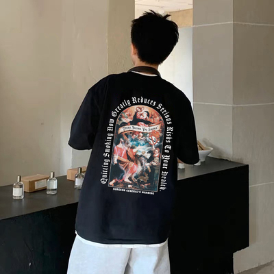 #FR2色情兔美式复古短袖T恤