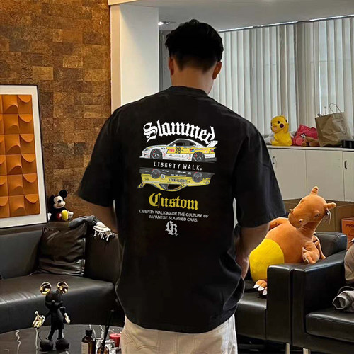 LIBERTYWALK改装车S15短袖T恤