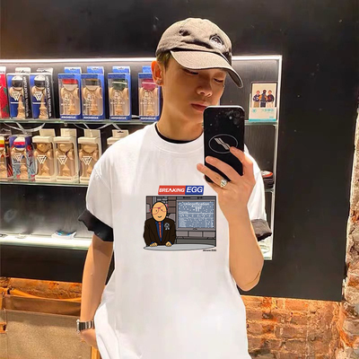 capper同款可视气象预报短袖T恤