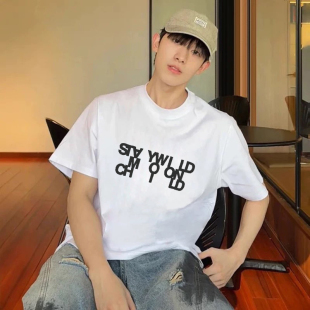 S.W.M.C 复古短袖 陈冠希主理男女情侣美式 T恤 Shirt CLOT