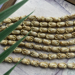 進(jìn)口捷克牛股描畢加索郁金香約 11mm手工串珠飾品手鏈項(xiàng)鏈材料