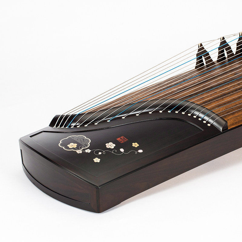 部分地区包邮 朗韵古筝·飞花胜雪 精品黑檀木古筝