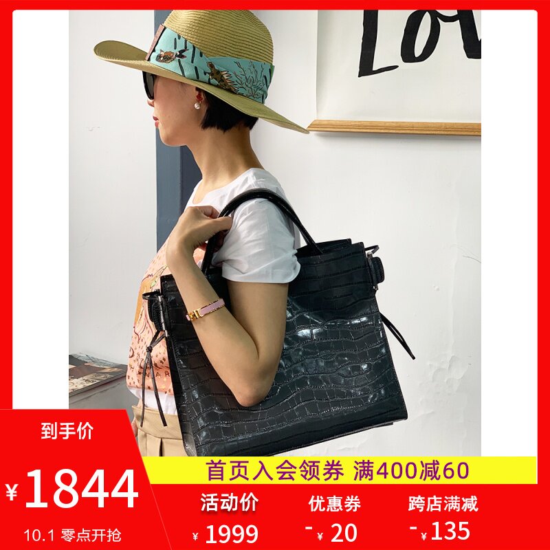 【官方正品】西班牙PacoGil 女包鳄鱼纹单肩斜挎手提包|msdalam kategori Beg kulit/wanita/beg lelaki, beg Ms. - dari Buy2taobao.com untuk memberikan perkhidmatan ejen Taobao profesional membeli