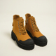 「17号 下午」LUX7秋季 厚底磨砂牛皮马丁靴麂皮大黄靴女