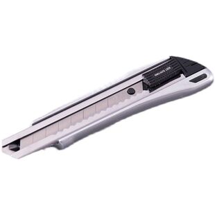 得力2090大号金属美工刀全锌合金18mm裁纸刀拆快递加厚壁纸刀手工