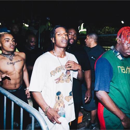 A$AP Rocky×AWGE AWGE ASAP Rocky Freak Shit TShir