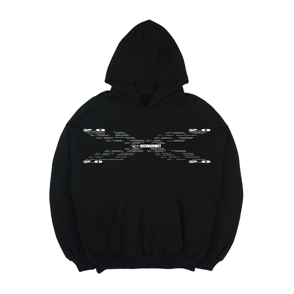 Playboy Carti Antagonist Tour Merch hoodie 联名 连帽卫衣 潮