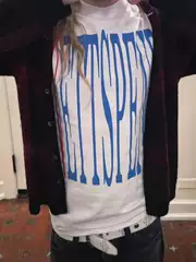 Nettspend Invert Tour Vlone Tee Printed Style T-Shirt Venue Album Limited Short-Sleeve