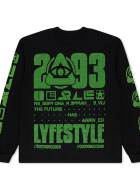 Yeat LYFESTYLE CORP LONGSLEEVE tee 长袖 上衣 潮