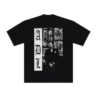 Yeat A DANGEROUS LOVE CROSS TEE 联名 说唱 T恤 潮