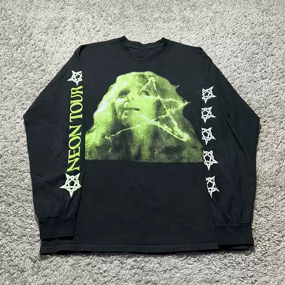 Playboi Carti Playboi Carti Neon Tour Long Sleeve T-Shirt