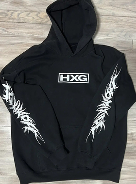 Actual Hate × Playboi Carti Homixide gang hoodie 连帽卫衣潮