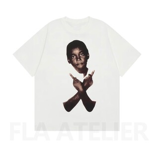 Ken Carson Playboi Carti Ken Carson X tee小孩手势短袖