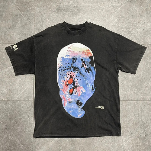 侃爷  Jaee.Editz Kanye West Donda  Tee联名 说唱 T恤 潮