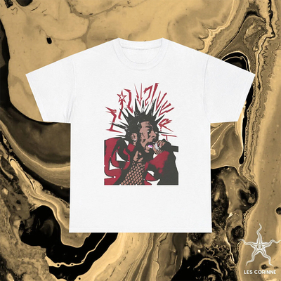 Camiseta gráfica Lil Uzi Vert, camiseta Rap Tee说唱联名 T恤