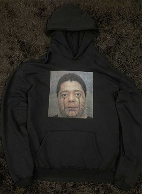 Playboi Carti Opium Merch  Mugshot Hoodie 连帽卫衣 上衣 潮