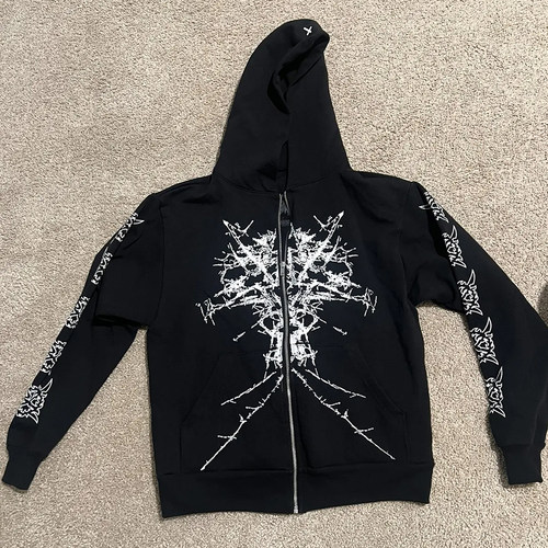 KEN CARSON “Live Chaos Tour” (LEG2) Zip Up 拉链连帽卫衣