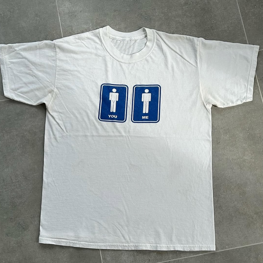You Me, Funny Graphic t-shirt亚文化 小众 T恤搞怪 恶搞文化T恤