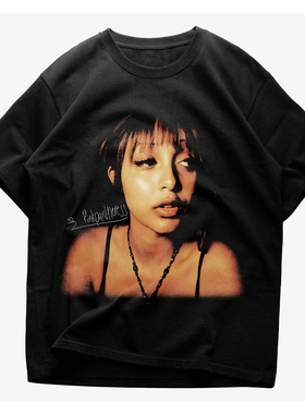 粉红豹 PinkPantheress Vintage T-Shirt Y2K tee T恤 潮