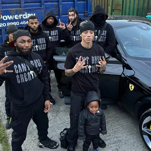 Central Cee x Trapstar CRG Irongate Tshirt Tee 短袖 短T 黑