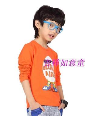 童装秋季卡通风打底衫长袖t恤