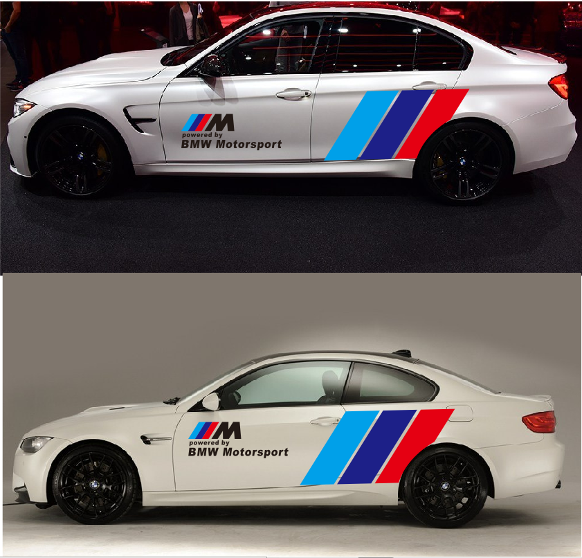 宝马拉花改装车贴