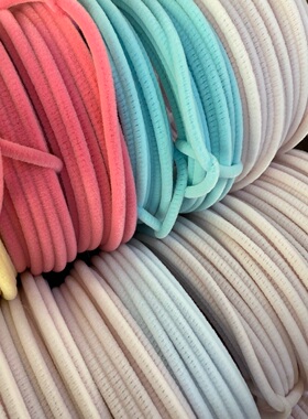 NAFT 扭扭龙材料细纤超密化纤100D毛根扭扭棒直径6mm 长9米袋装