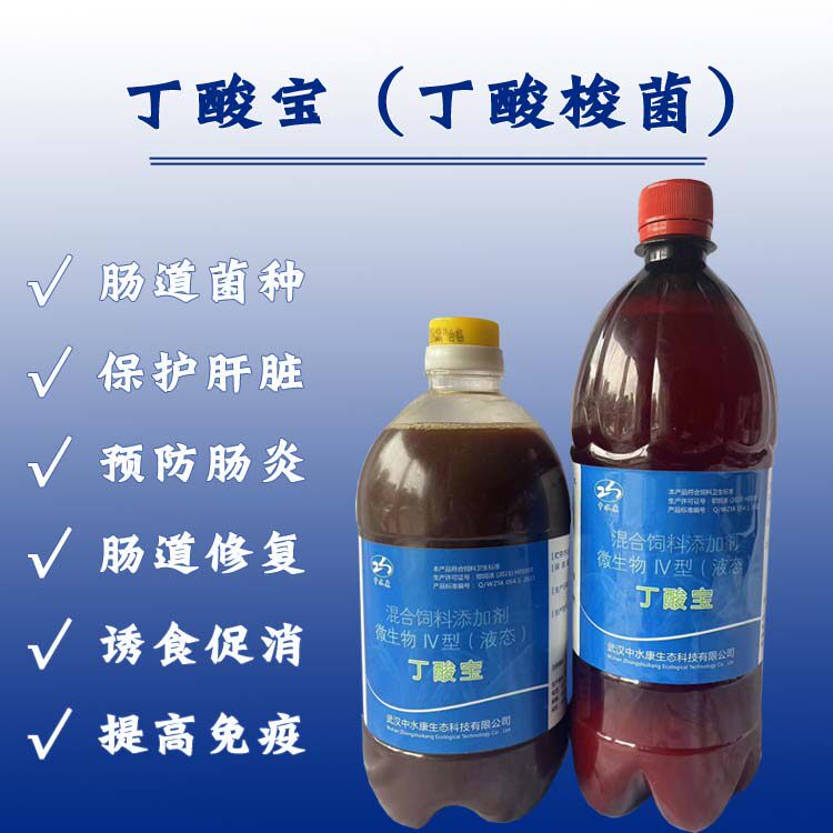 丁酸宝 中水康丁酸梭菌 嗜乳酸杆菌 水产养殖鱼虾蟹龟饲料添加剂