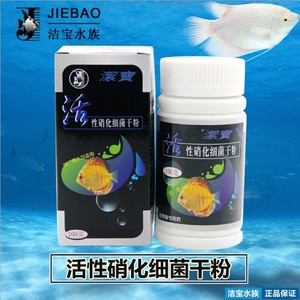 活性硝化细菌干粉 洁宝水族 EM菌粉 100g瓶装 淡海水通用100亿/克
