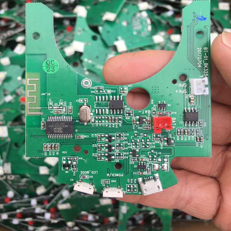 5只音乐频谱触摸呼吸彩灯铃声音乐蓝牙音频数字功放板主板模块