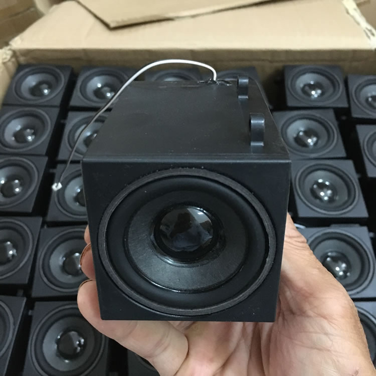 2寸全频喇叭扬声器加低音增强盘音箱 小钢炮音质好 蓝牙改装箱体