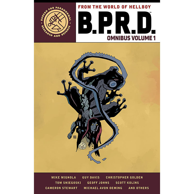omnibus volume 1 b p r d 综合*1卷 mike mignola 奇幻冒险漫画书籍